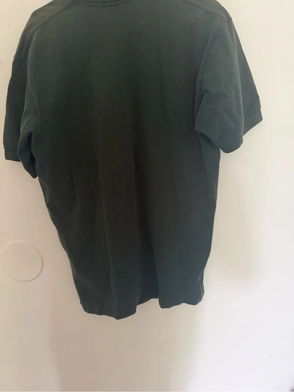 Ralph Lauren Dark Green Polo with Red Pony Embroidery